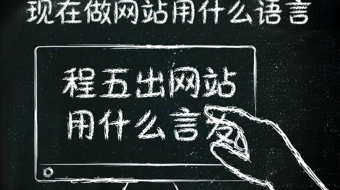 现在做网站用什么语言，前端后端如何选择搭配？