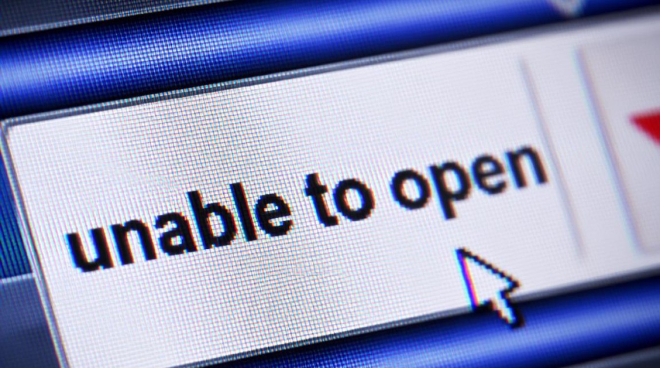 电脑提示unable to open报错，具体是什么原因造成的？