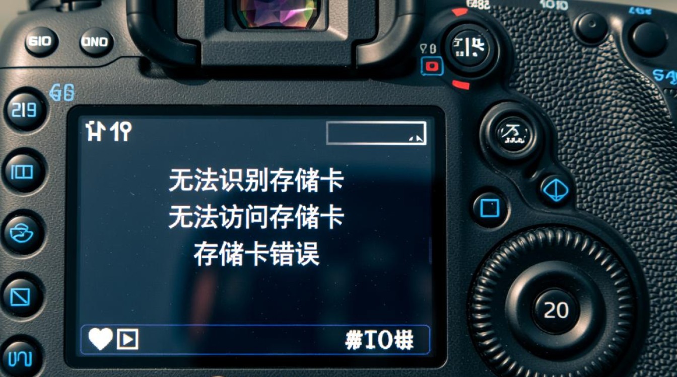 佳能相机无法识别存储卡，究竟该如何一步步排查解决？