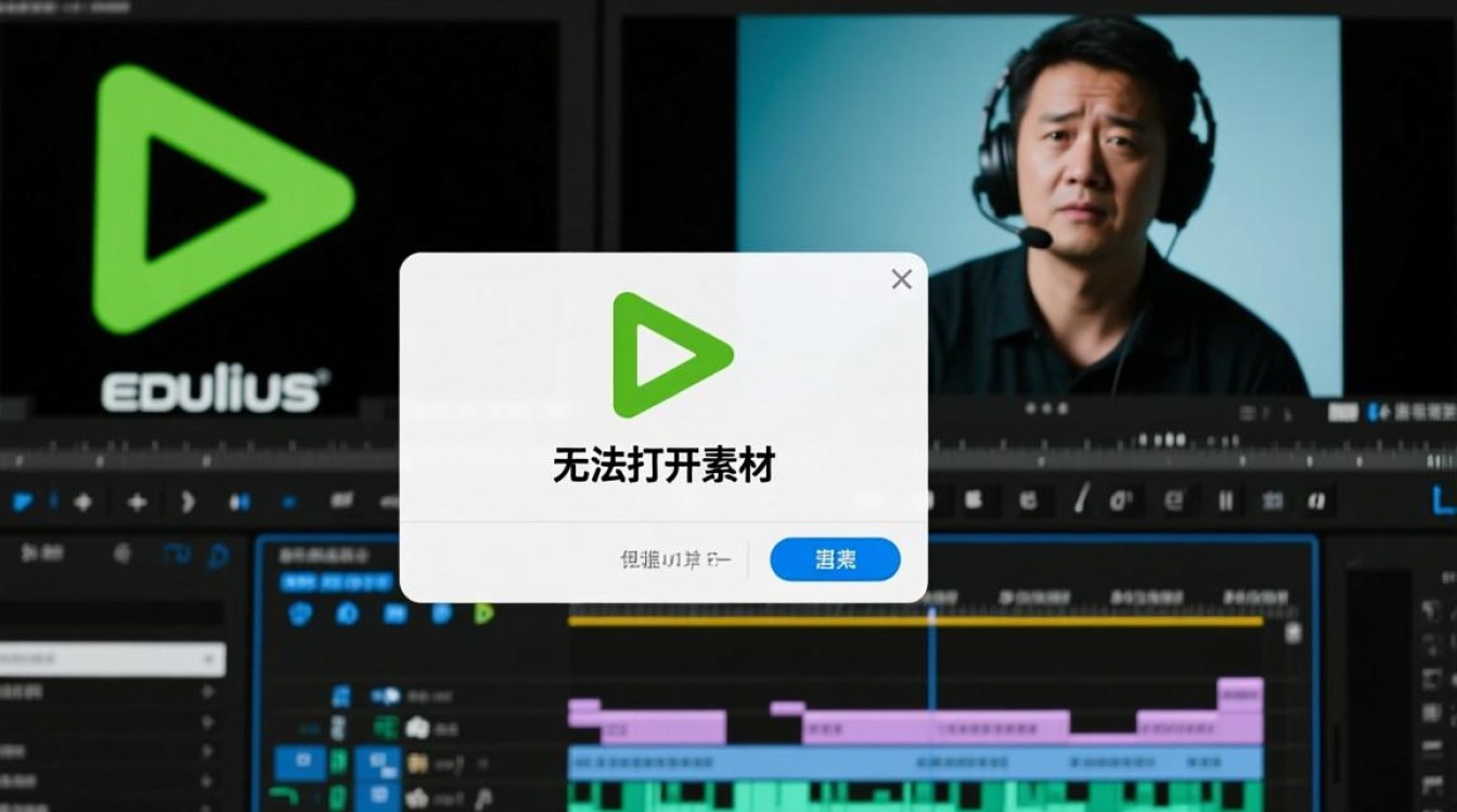 EDIUS打不开素材，是缺少解码器还是格式不支持？