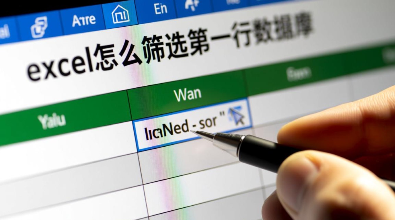 Excel怎么设置筛选才能只保留第一行数据？