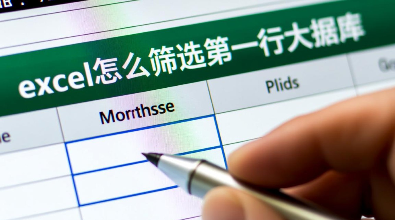 Excel怎么设置筛选才能只保留第一行数据？