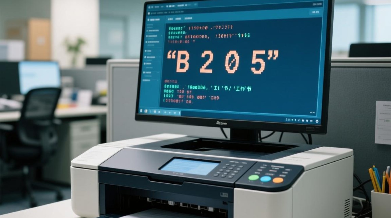 打印机报错B205无法使用，到底是什么原因怎么解决？