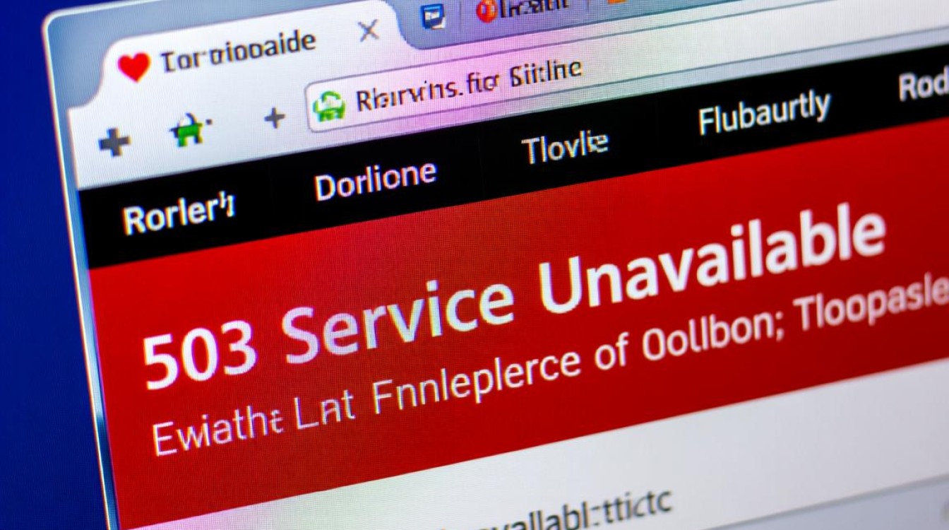 访问网站时出现503报错，到底是什么问题该如何解决？