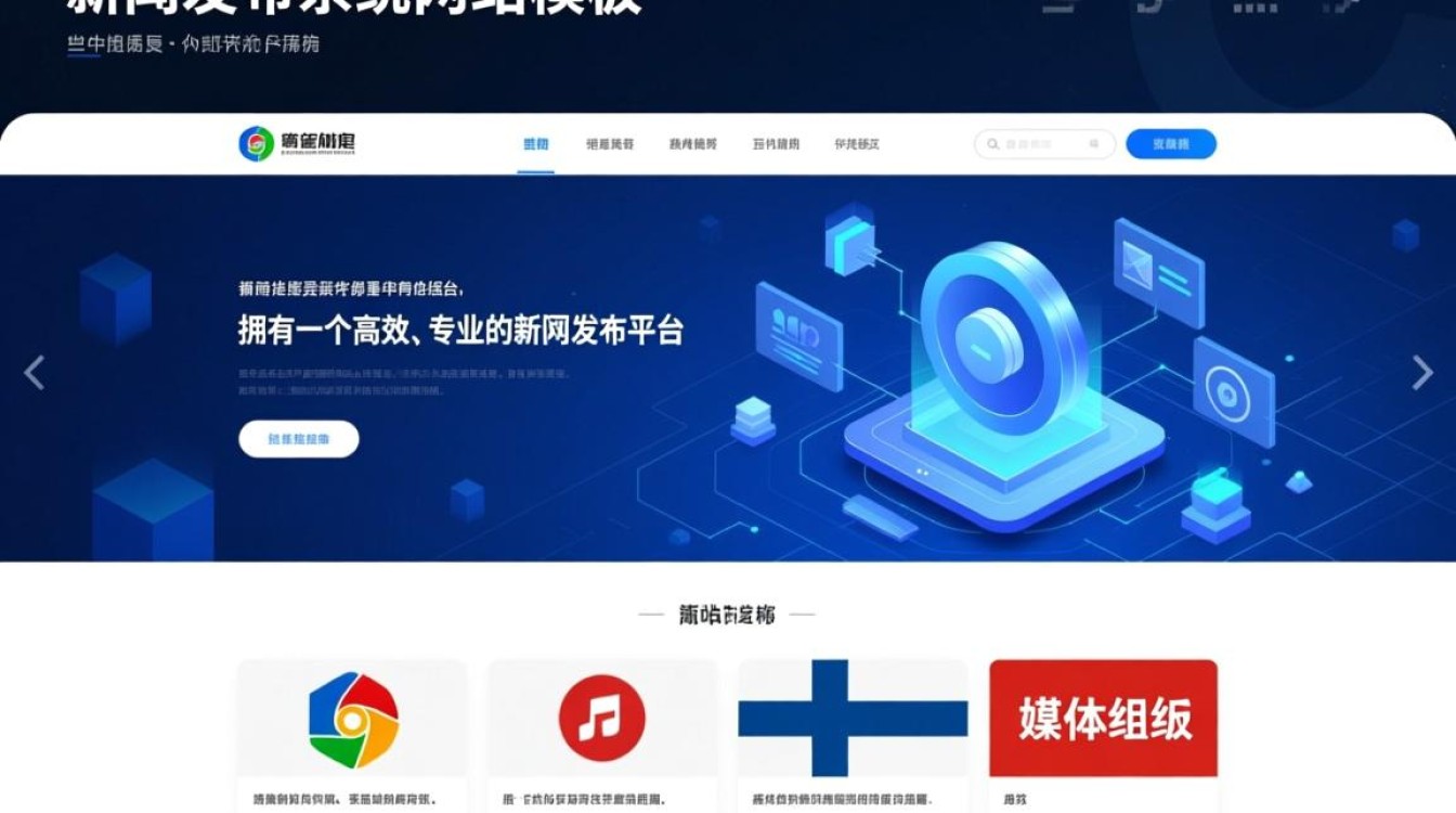 新闻发布系统网站模板如何选才能又快又好？