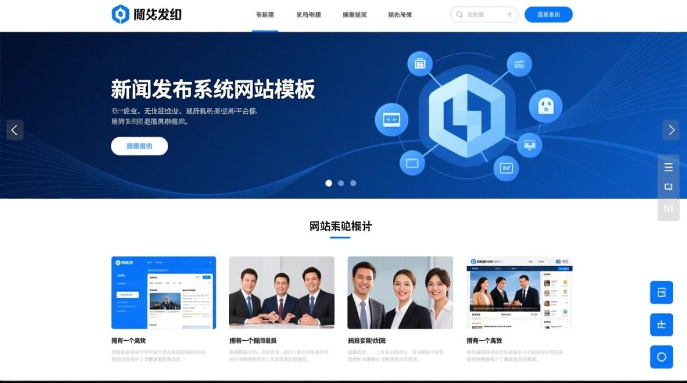 新闻发布系统网站模板如何选才能又快又好？