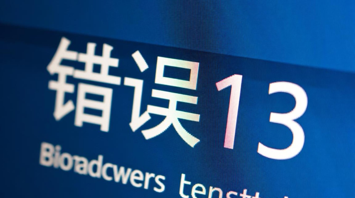 电脑启动报错13是什么原因，该如何解决？