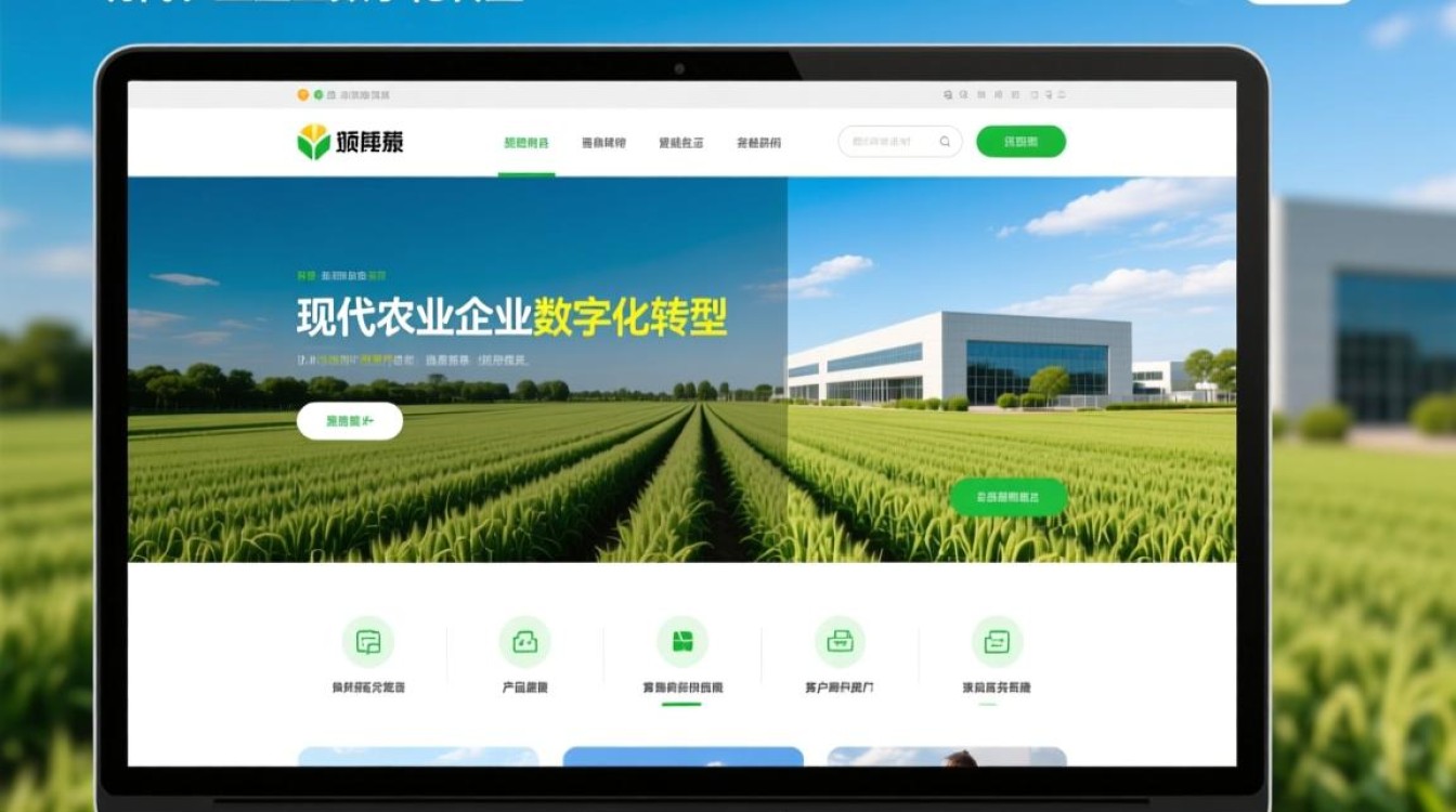 农业企业网站模板哪个好？免费下载的模板靠谱吗？