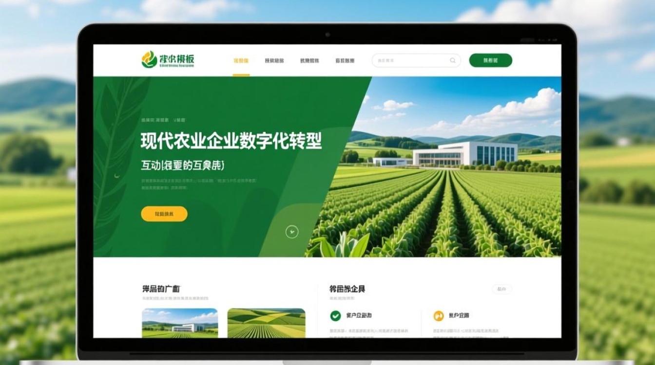 农业企业网站模板哪个好？免费下载的模板靠谱吗？