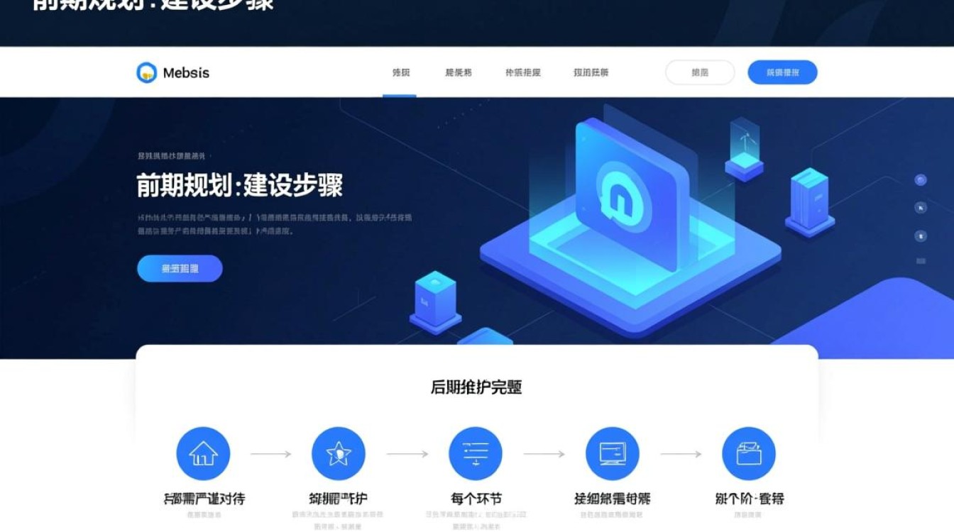 网站建设步骤具体包括哪些关键环节？