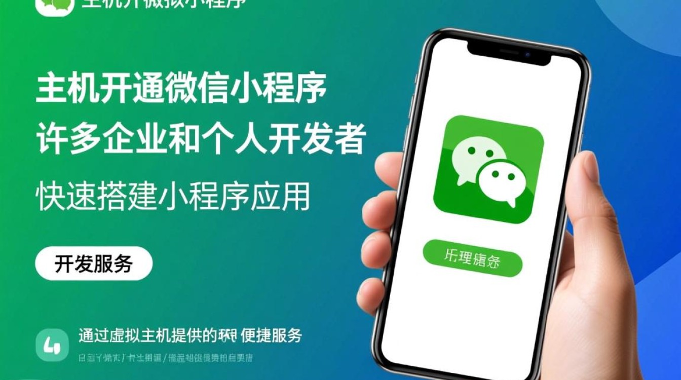 虚拟主机开通微信小程序需要满足哪些条件？