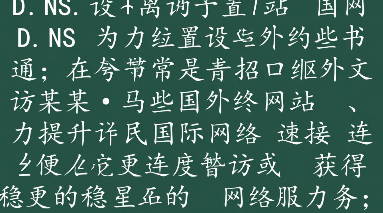 如何将DNS设置为国外DNS？具体步骤有哪些？