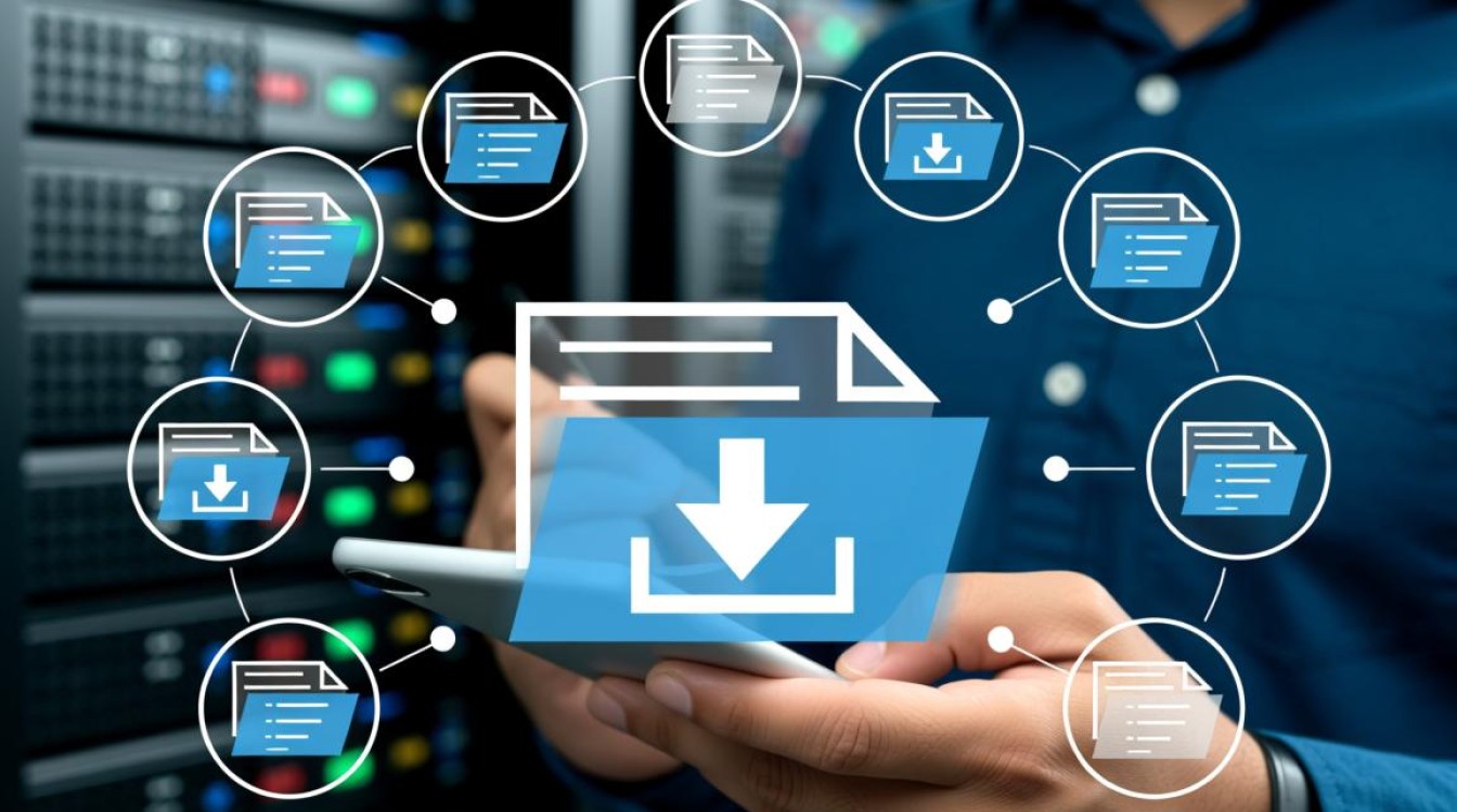 如何远程下载文件到虚拟主机？具体步骤是什么？