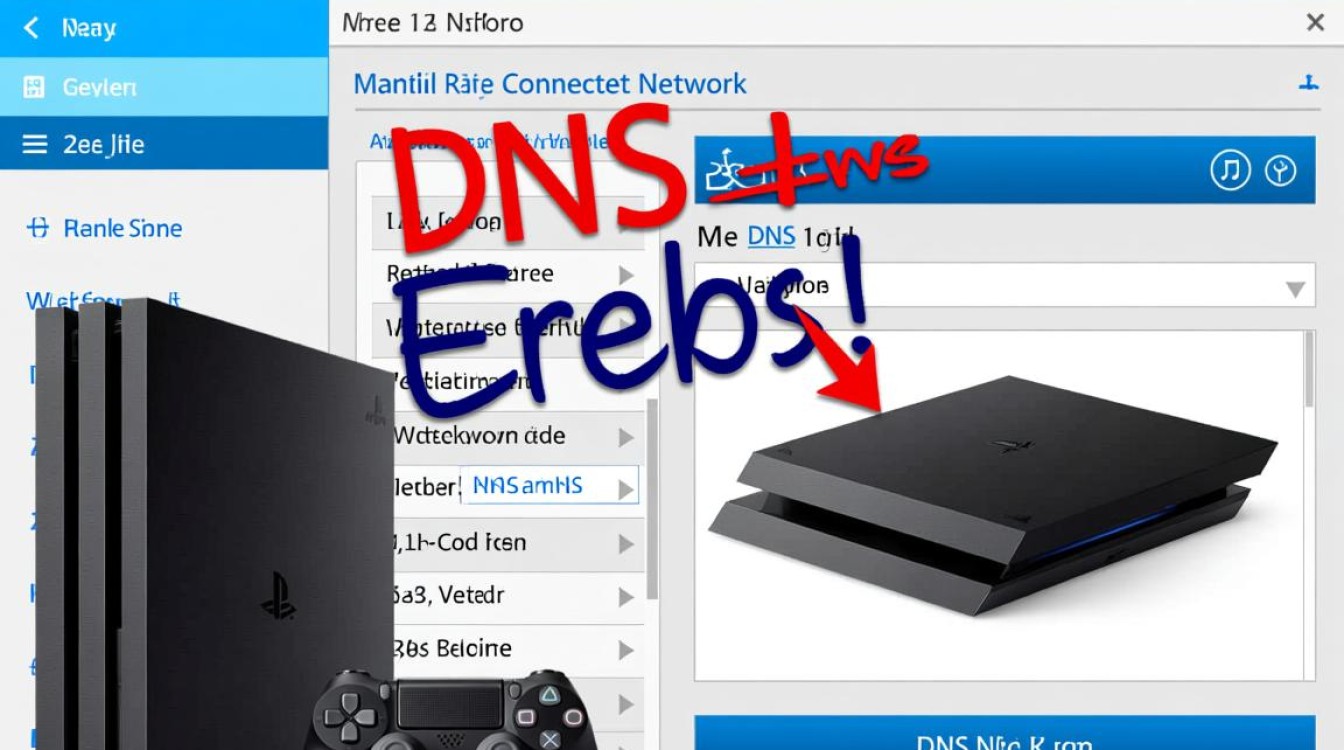 PS4 DNS错误1004怎么办？DNS设置问题怎么解决？