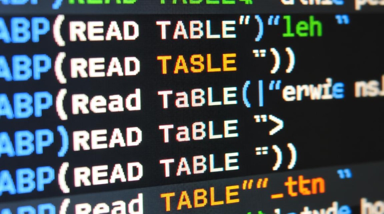 abap read table报错是什么原因导致的？