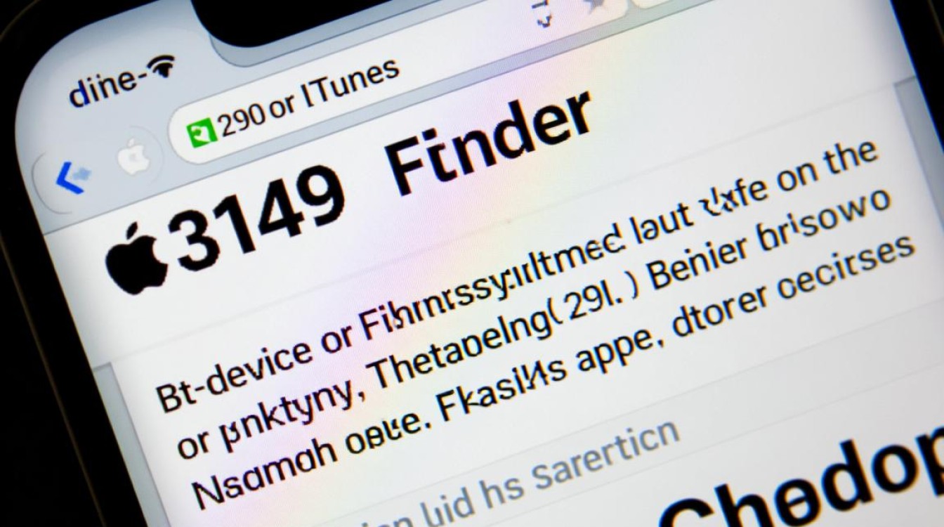 苹果报错3149怎么办？解决方法与原因详解。