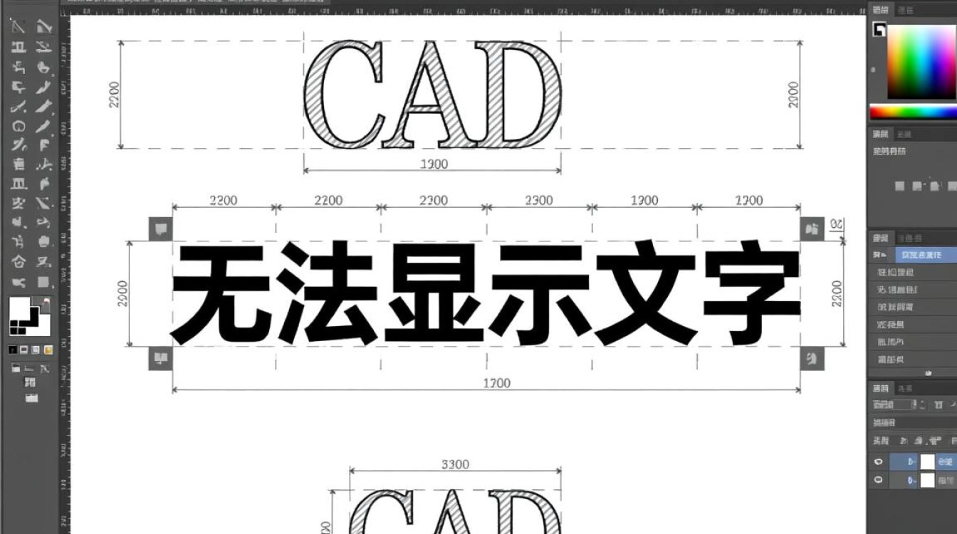 为什么CAD图纸突然无法显示文字了？
