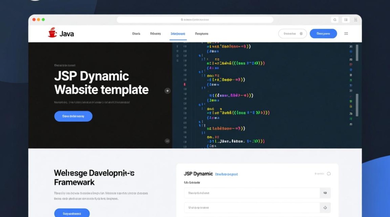 jsp动态网站模板如何快速搭建与自定义修改？