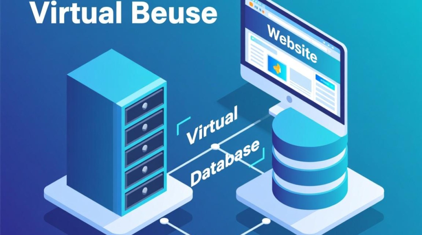 虚拟主机和数据库是怎么协同工作的？