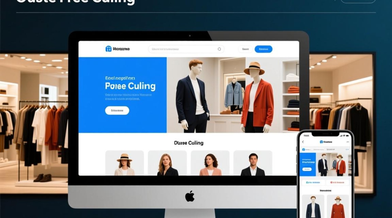 免费服装网站模板哪里找？下载安装后如何自定义修改？