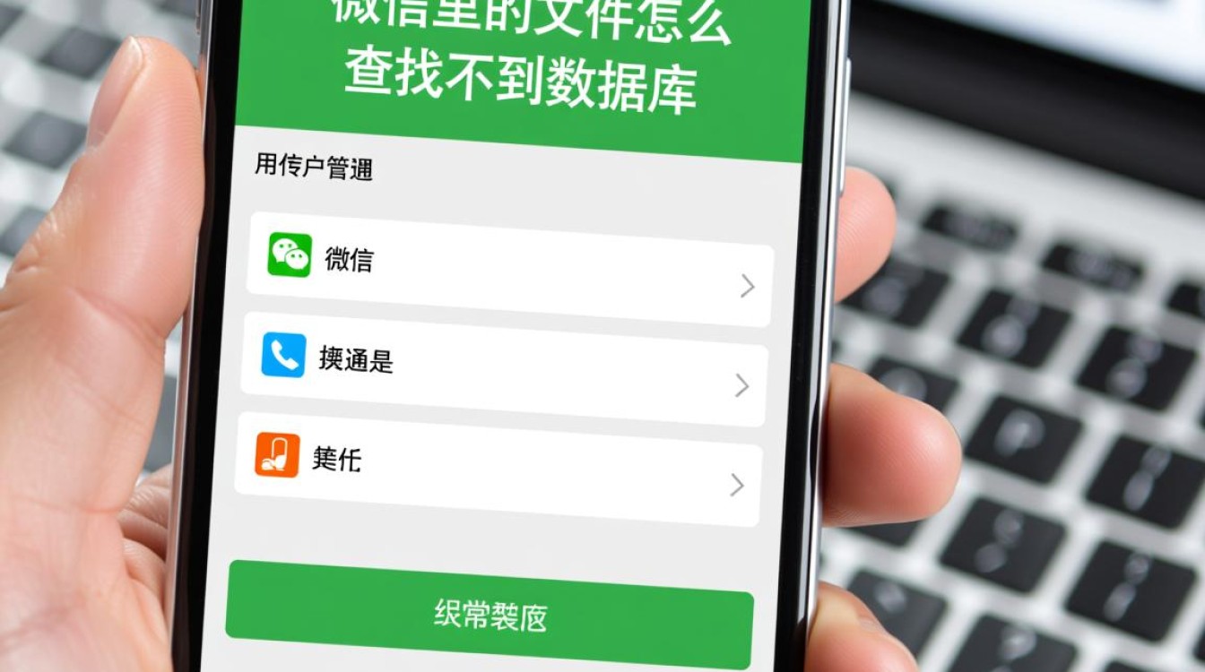 微信文件找不到数据库？数据存储位置在哪？