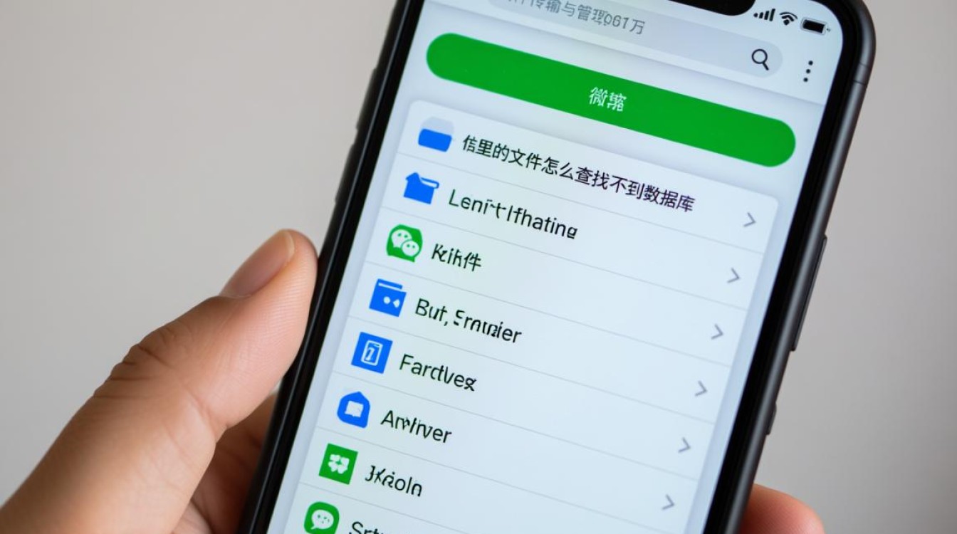 微信文件找不到数据库？数据存储位置在哪？