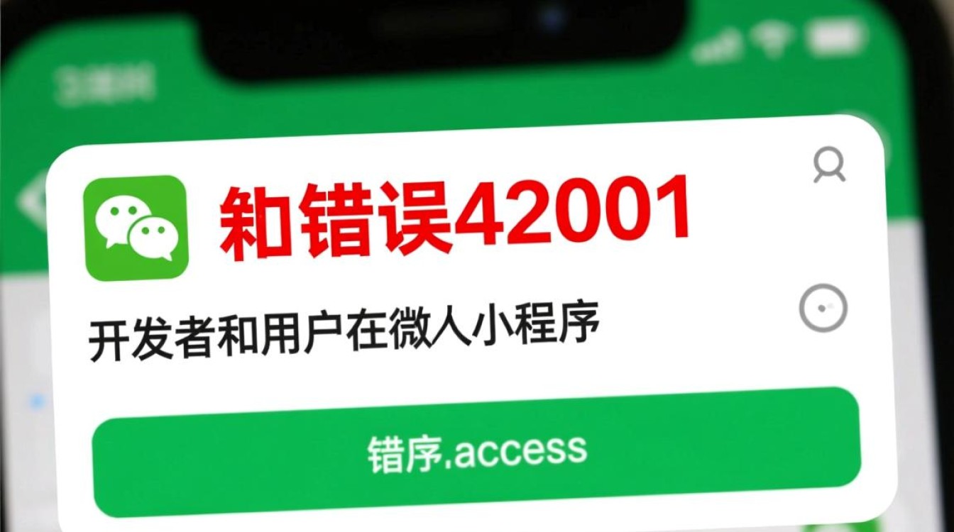 小程序报错42001是什么原因？如何解决？