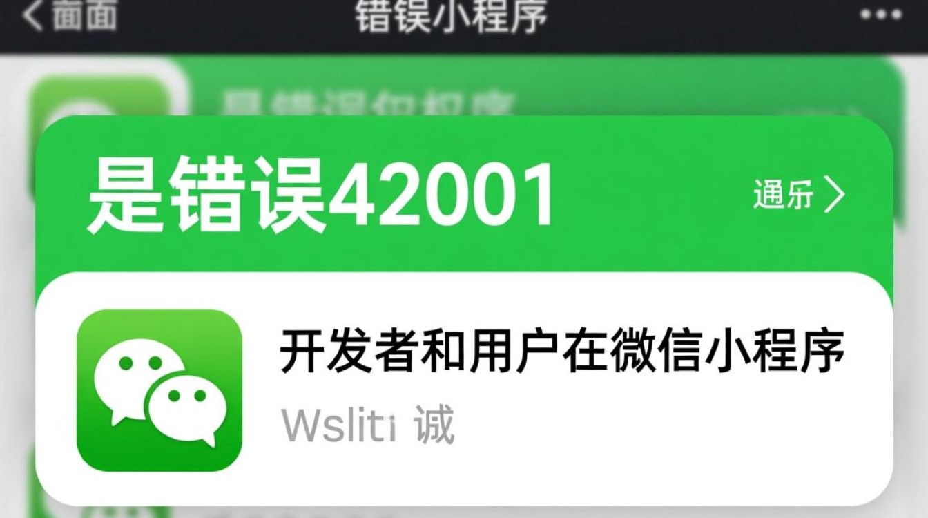 小程序报错42001是什么原因？如何解决？