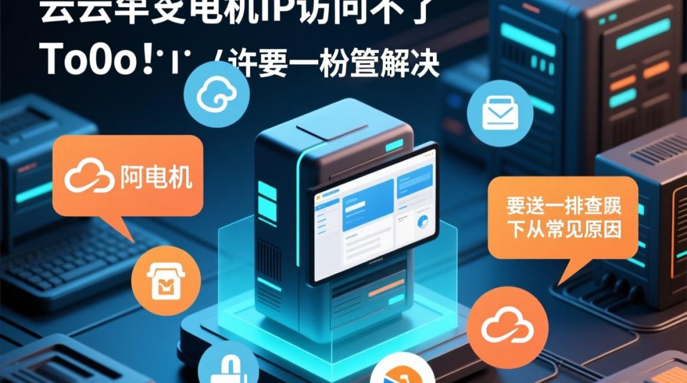 阿里云虚拟主机IP访问不了怎么办？原因和解决方法是什么？