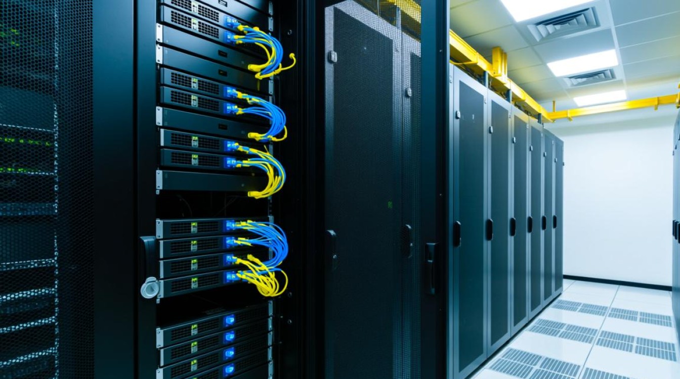 服务器机柜大样图包含哪些关键尺寸和部件？