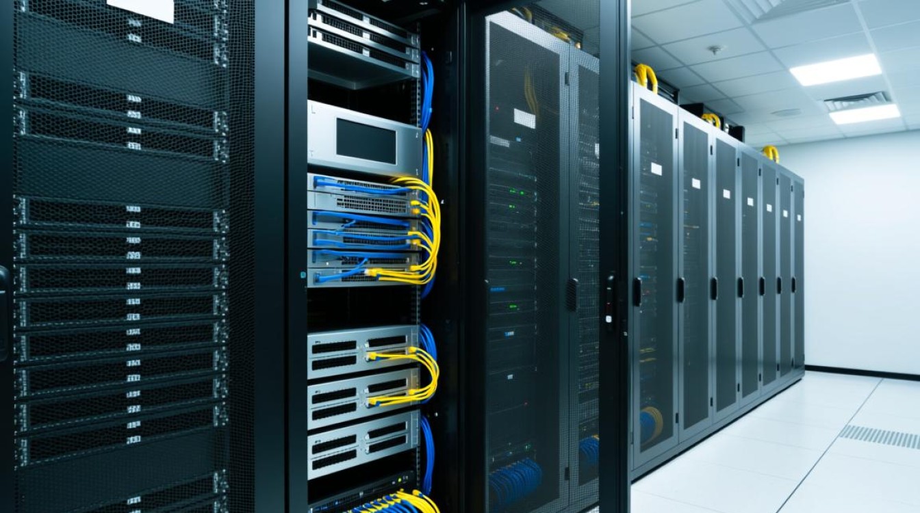 服务器机柜大样图包含哪些关键尺寸和部件？