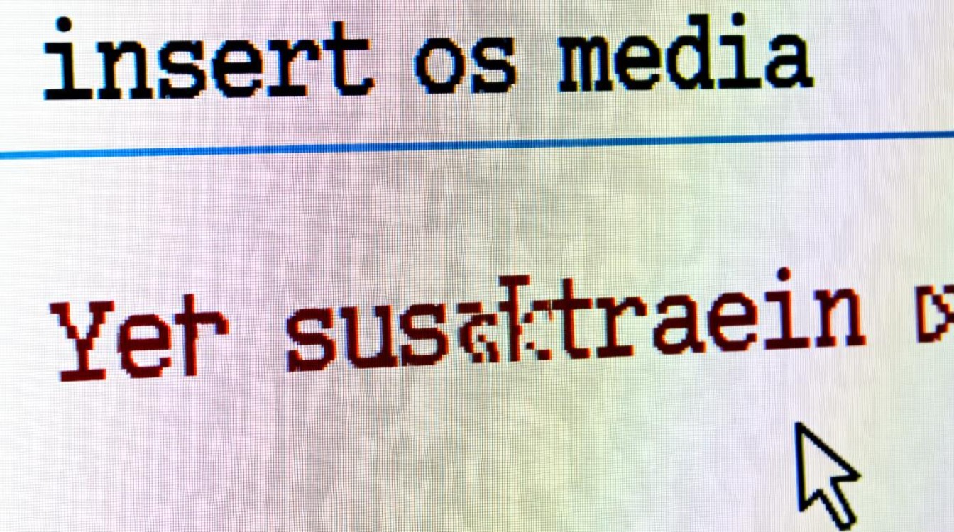 insert os media报错怎么办？解决方法有哪些？