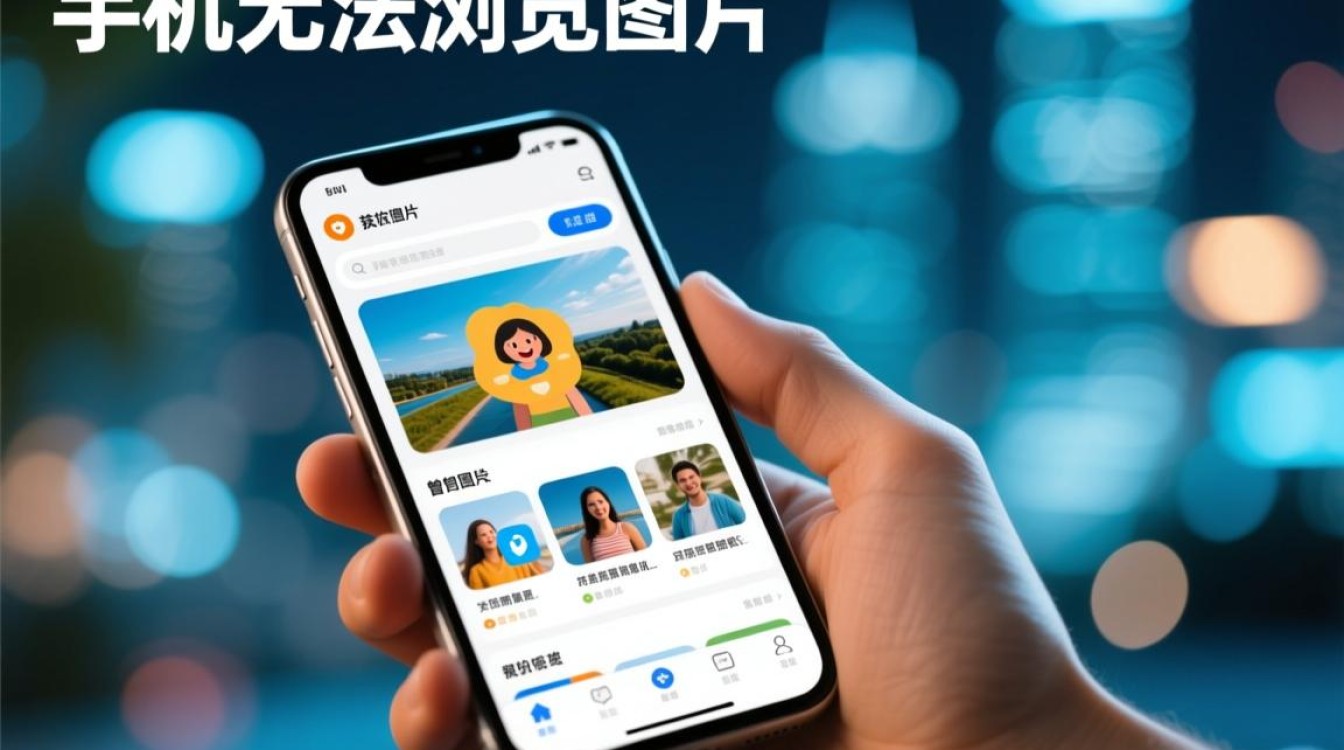 手机无法浏览图片是什么原因导致的？