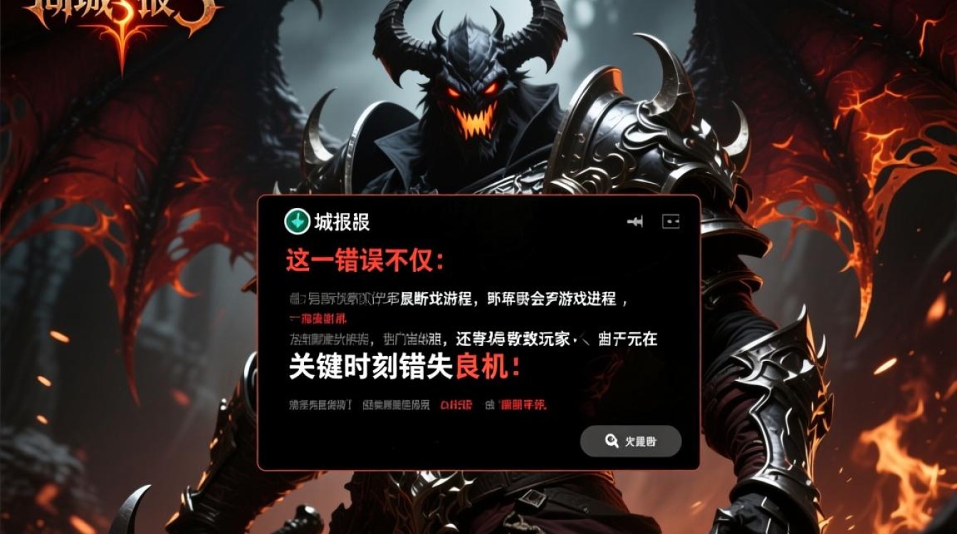 暗黑3回城报错怎么办？解决方法有哪些？