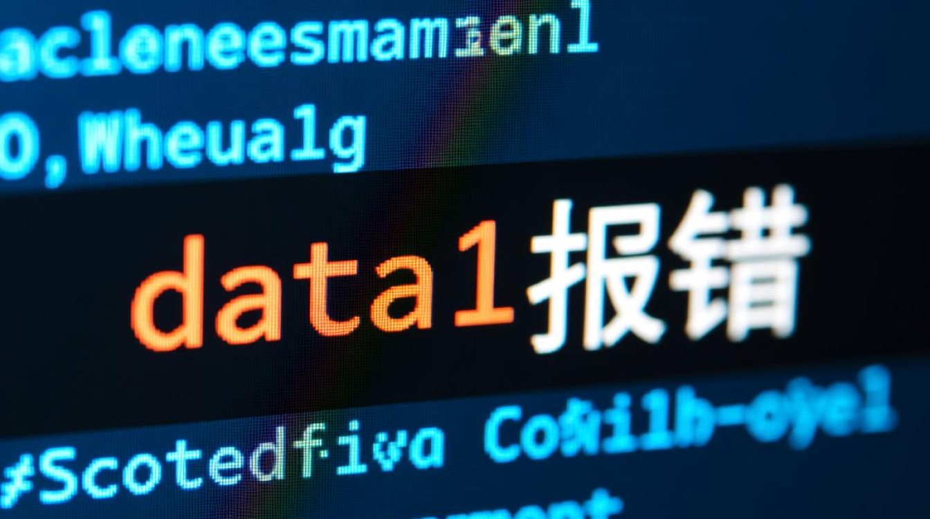 data1报错是什么原因？如何解决data1报错问题？