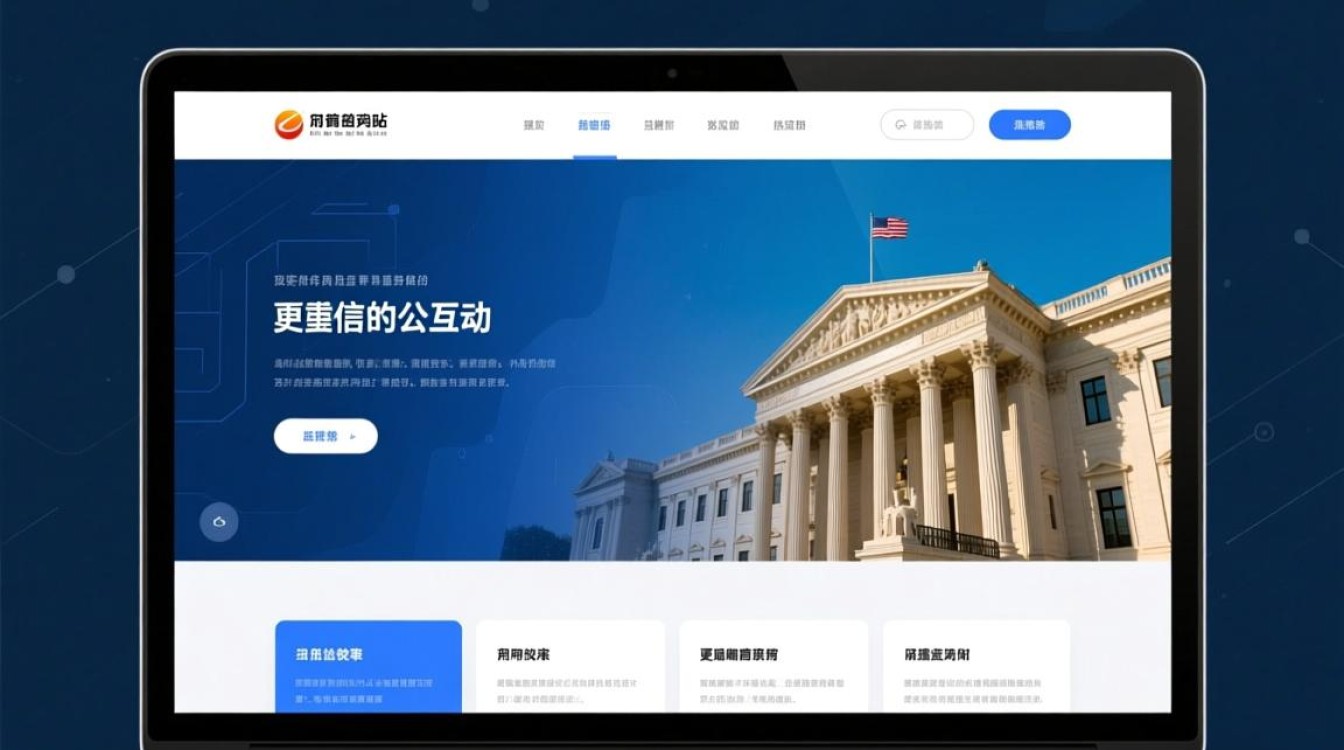 政府网站设计风格如何兼顾专业性与用户体验？