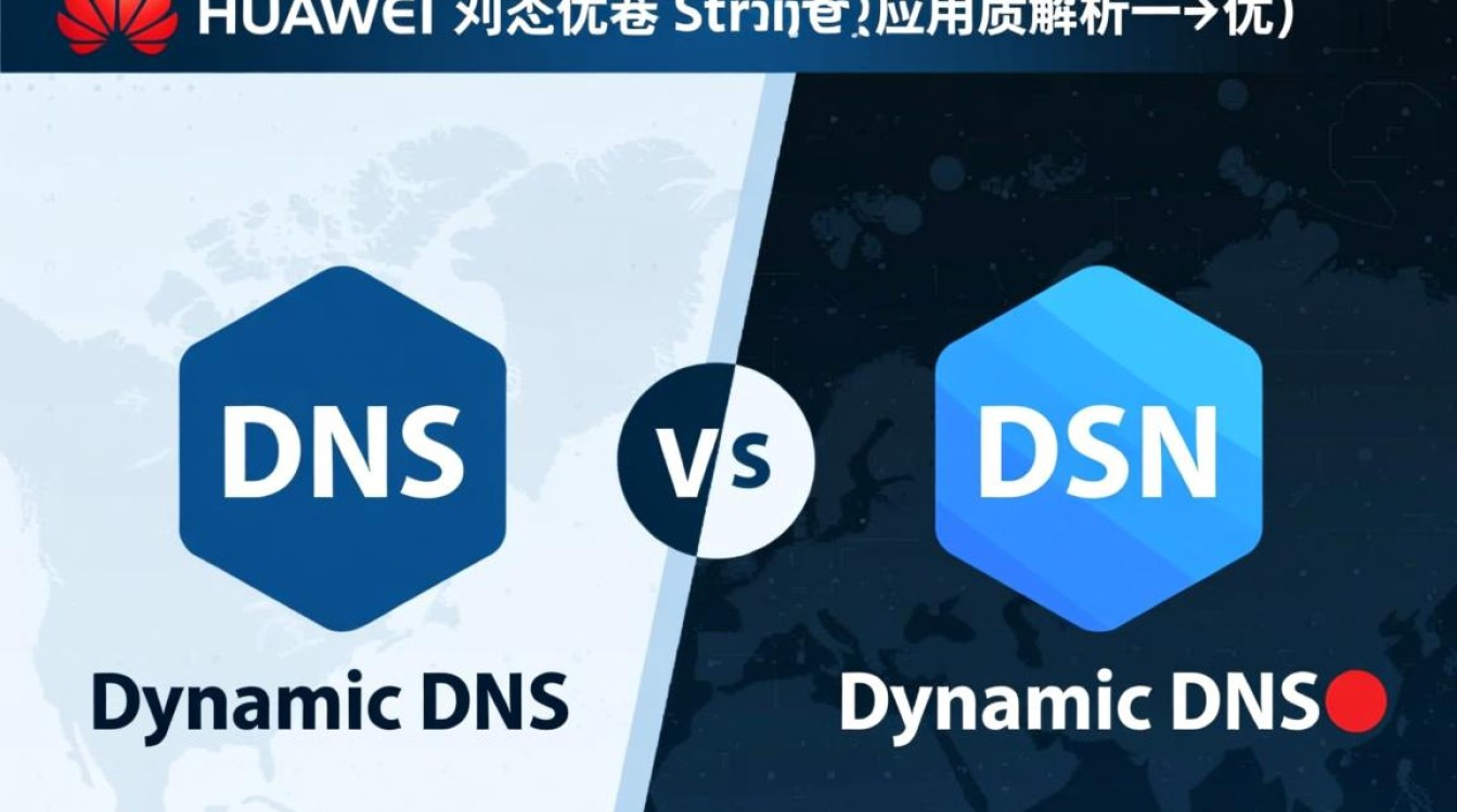华为静态DNS和动态DNS有什么区别？适用场景分别是什么？