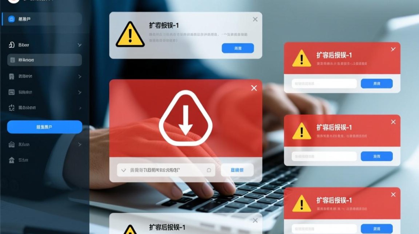 扩容后报错-1怎么办？扩容失败报错-1如何解决？