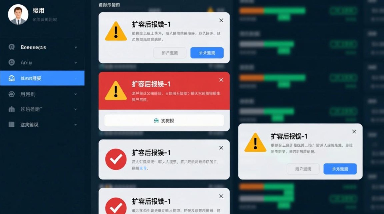 扩容后报错-1怎么办？扩容失败报错-1如何解决？