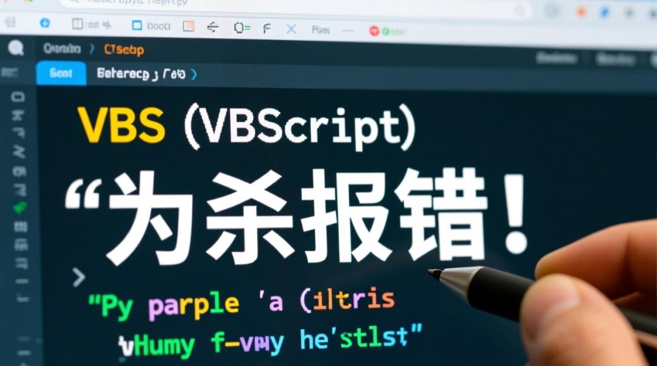 vbs脚本为杀报错怎么办？解决方法有哪些？