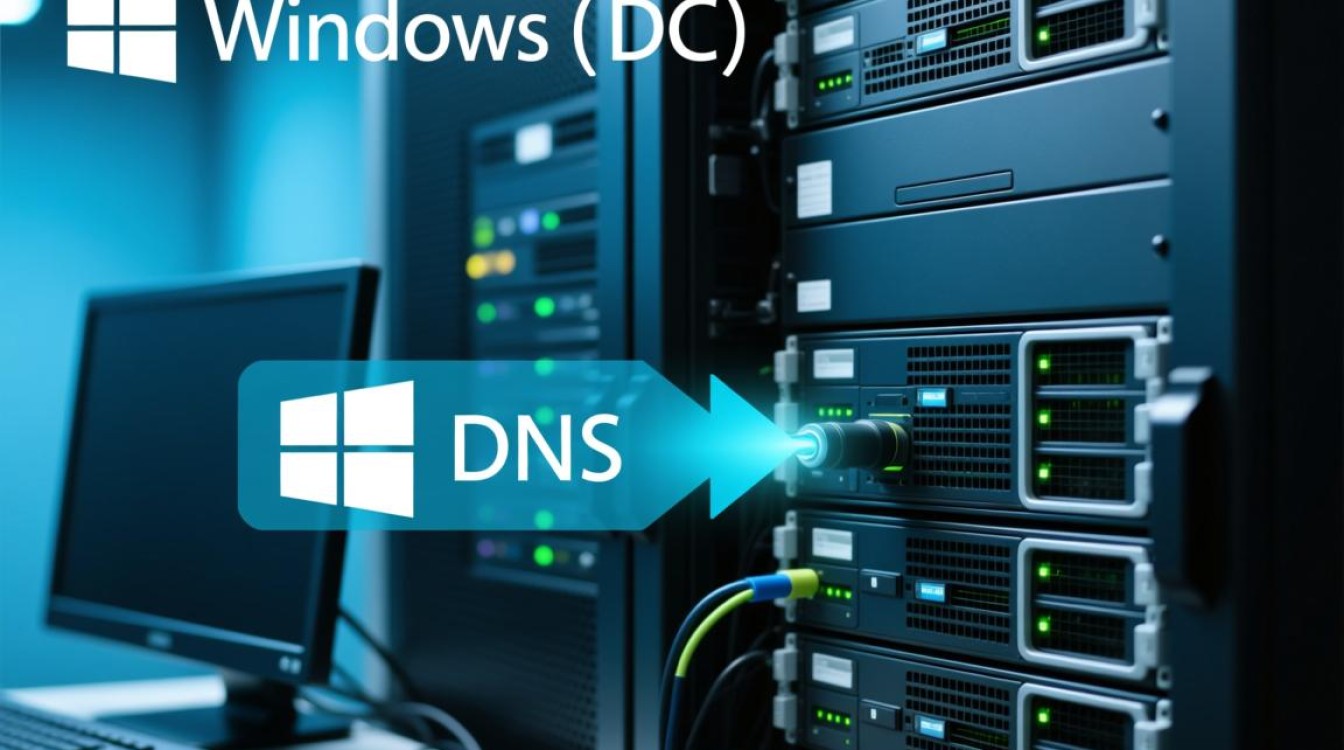 客户dns如何指向DC的dns？详细步骤是怎样的？