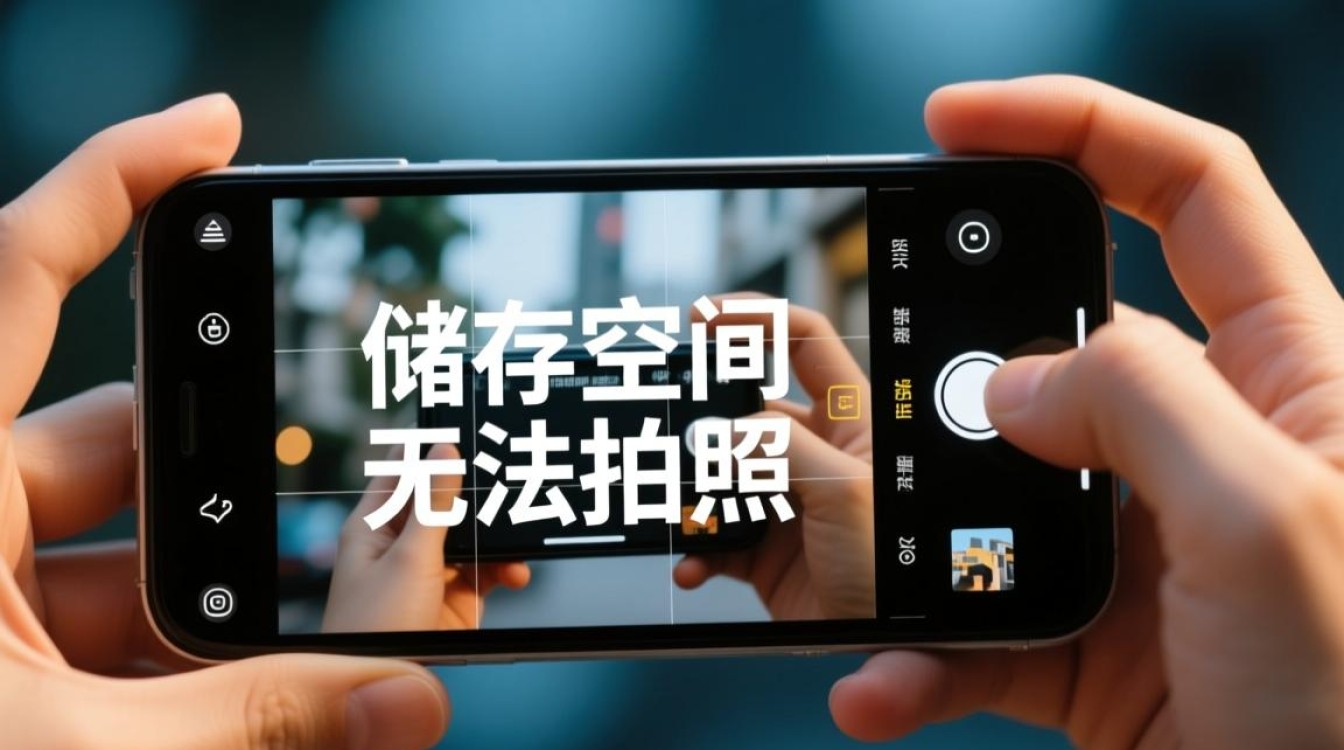 为什么手机提示储存空间无法拍照？