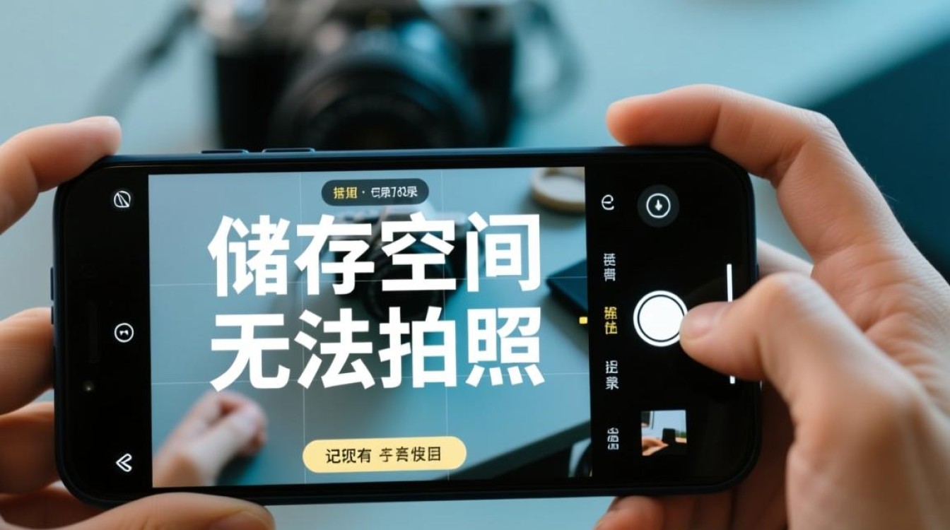 为什么手机提示储存空间无法拍照？
