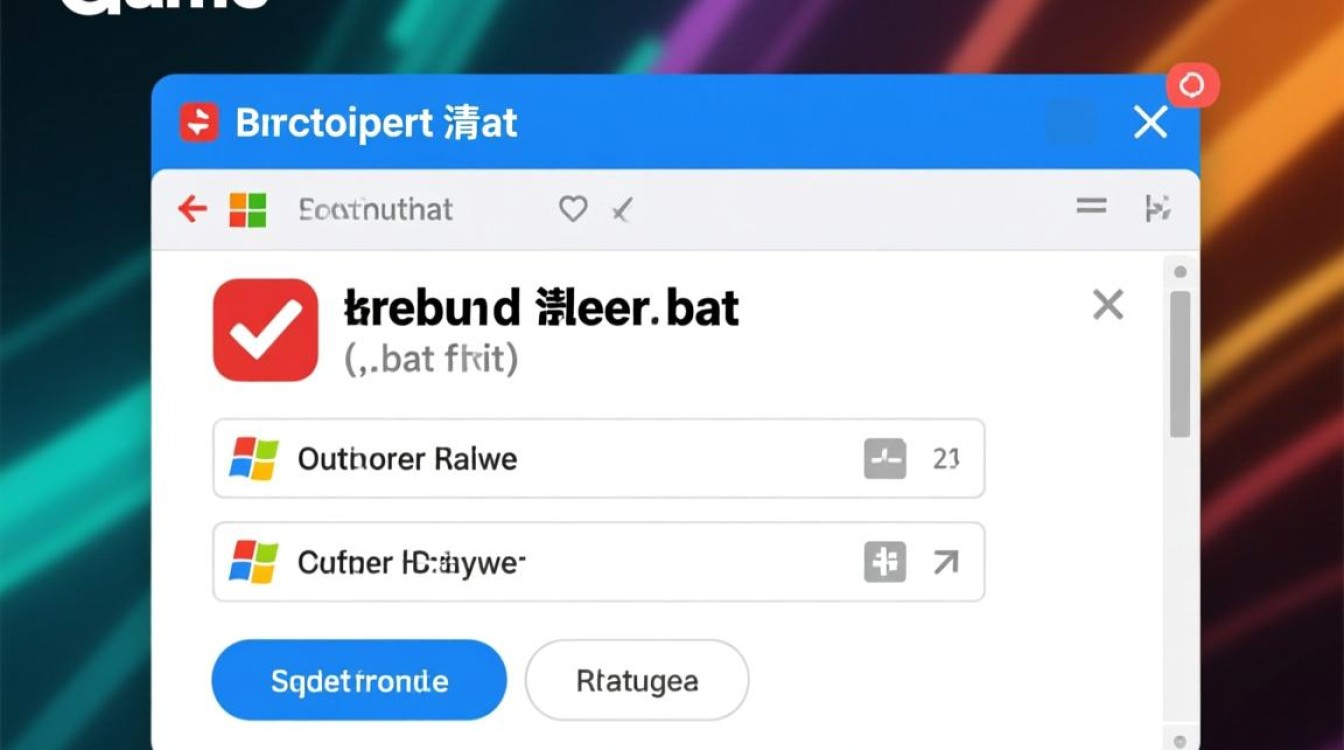 游戏报错清理bat文件怎么用？能解决所有报错问题吗？