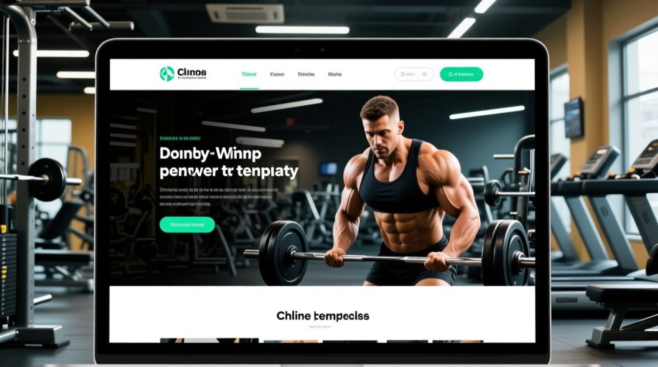 健身房网站模板哪个好？新手怎么选免费又专业的？