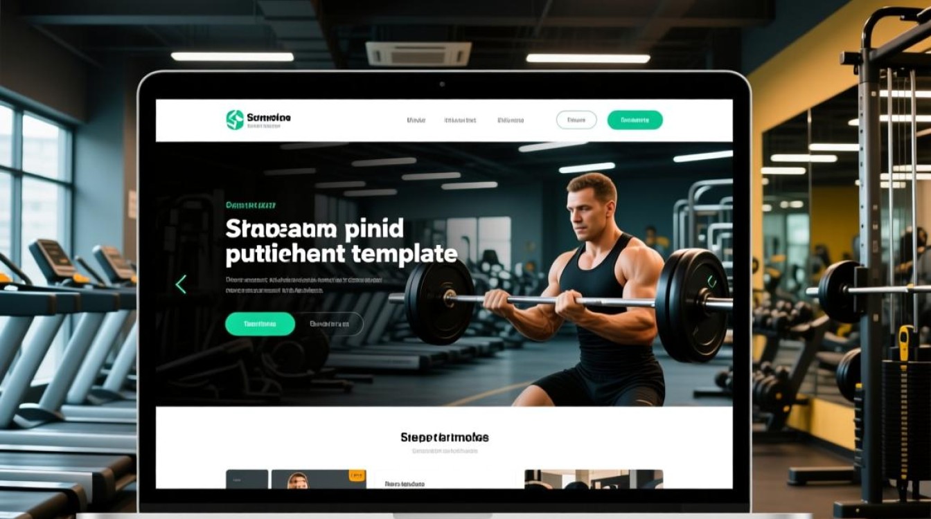 健身房网站模板哪个好？新手怎么选免费又专业的？