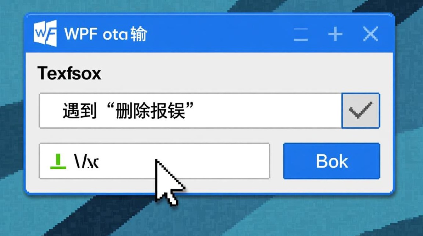 WPF TextBox删除文本时触发报错，如何解决删除操作异常问题？