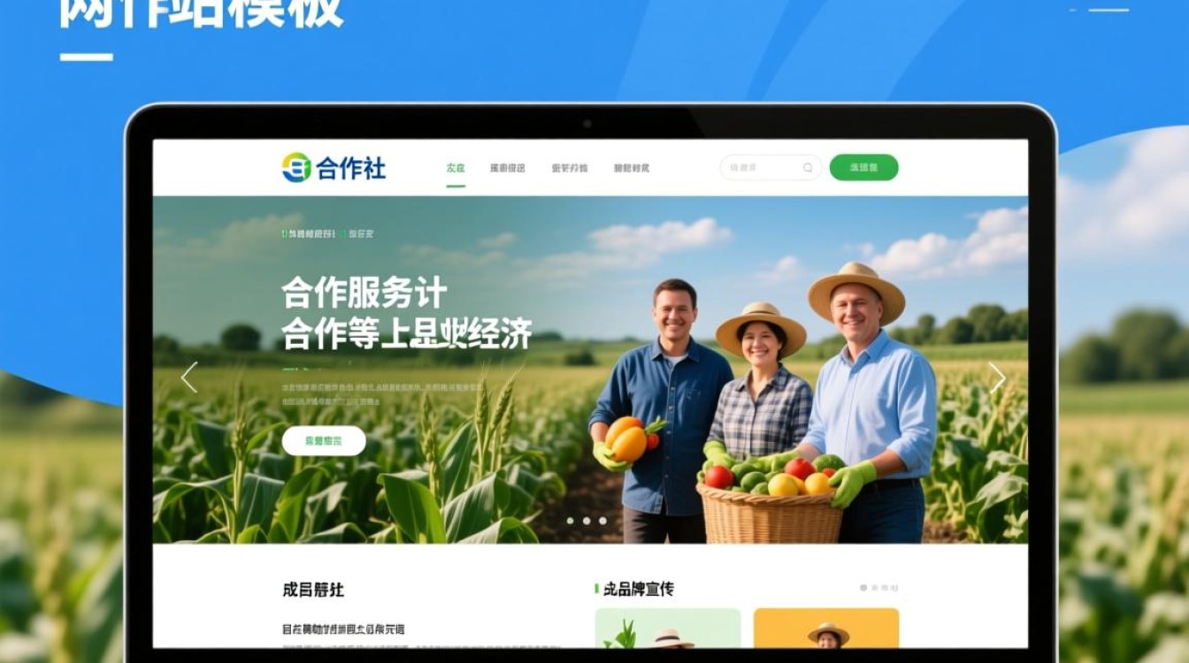 合作社网站模板哪里找？免费下载的模板安全吗？