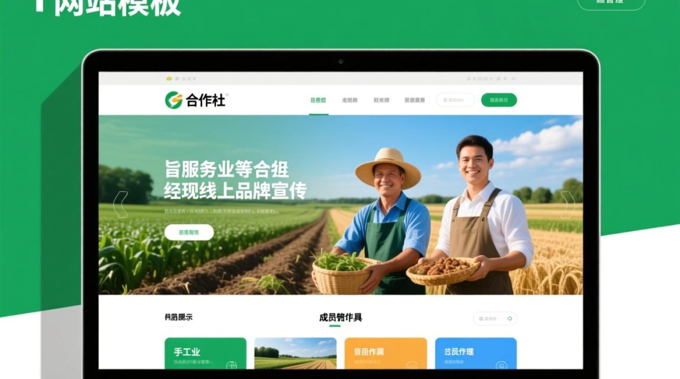 合作社网站模板哪里找？免费下载的模板安全吗？