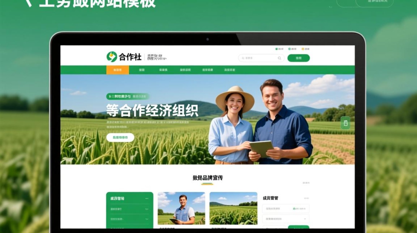 合作社网站模板哪里找？免费下载的模板安全吗？